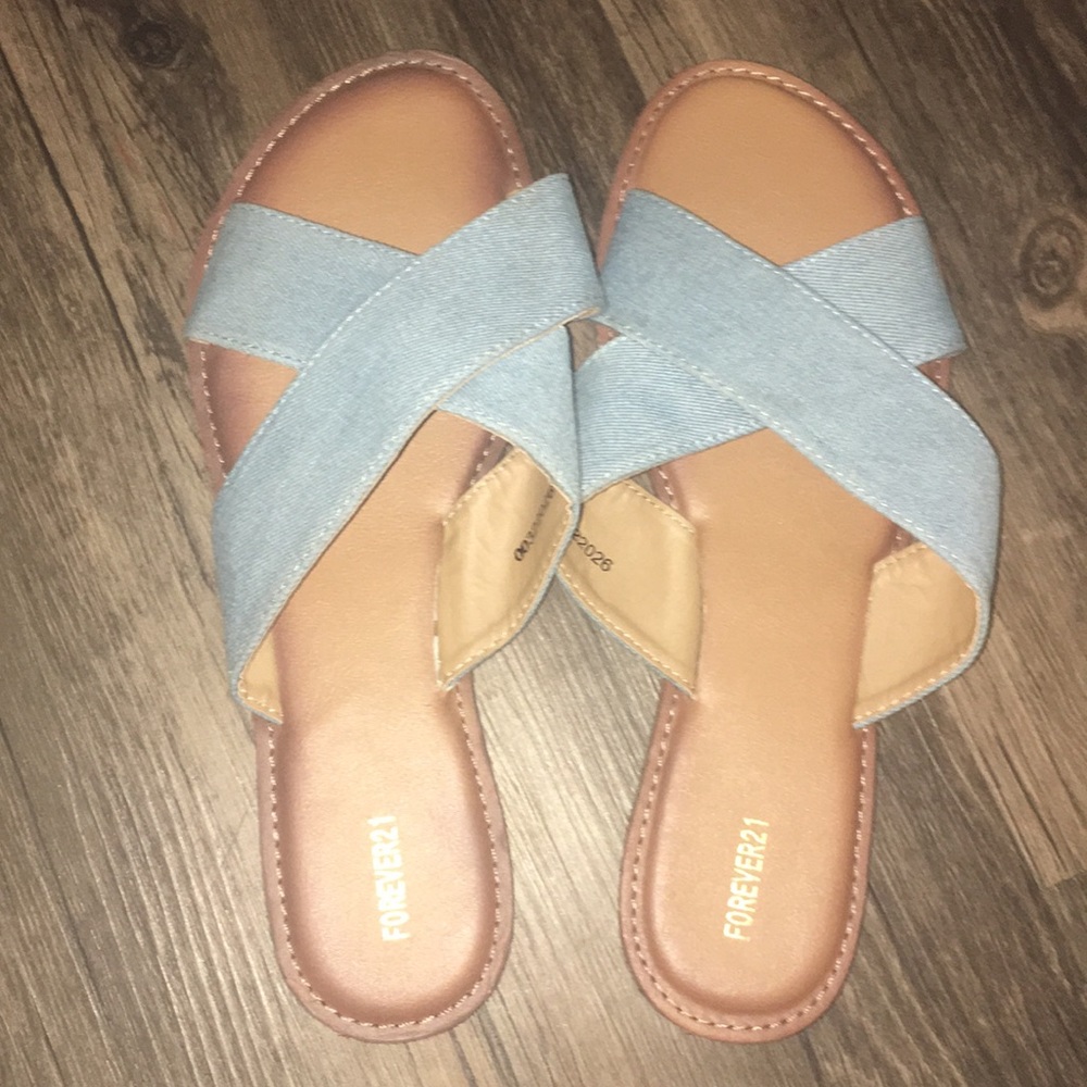 Denim Sandals